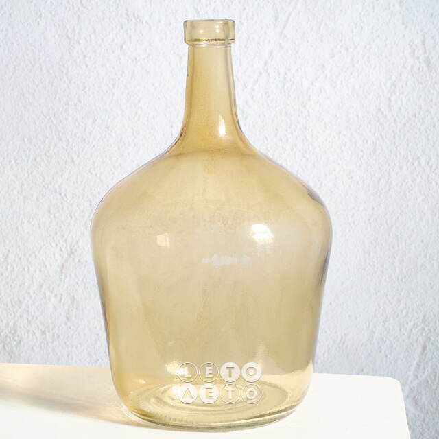 Стеклянная ваза Бриген 25 см песочная Koopman (Купман)