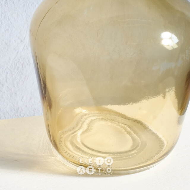 Стеклянная ваза Бриген 25 см песочная Koopman (Купман)