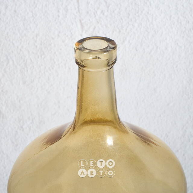 Стеклянная ваза Бриген 25 см песочная Koopman (Купман)