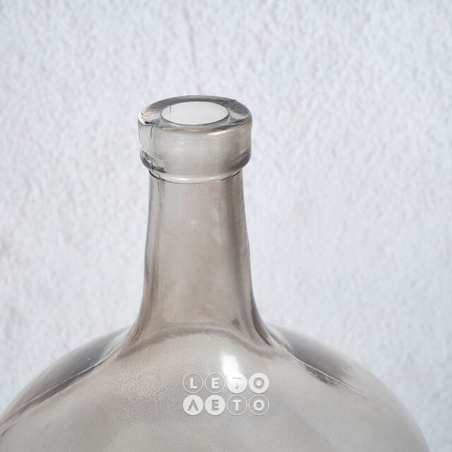 Стеклянная ваза Бриген 25 см дымчатая Koopman (Купман)