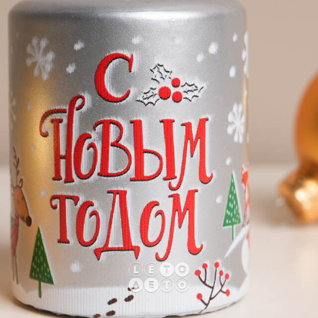 Новогодняя свеча Skandi Fairytale 8 см Омский Свечной