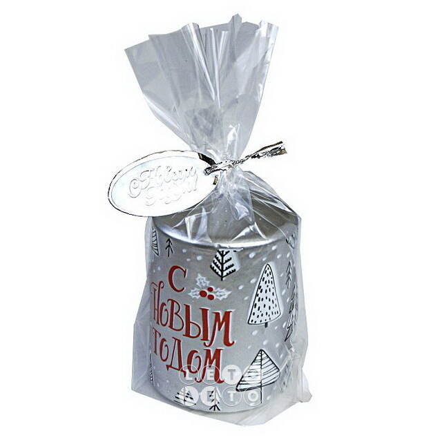 Новогодняя свеча Skandi Trees 8 см Омский Свечной