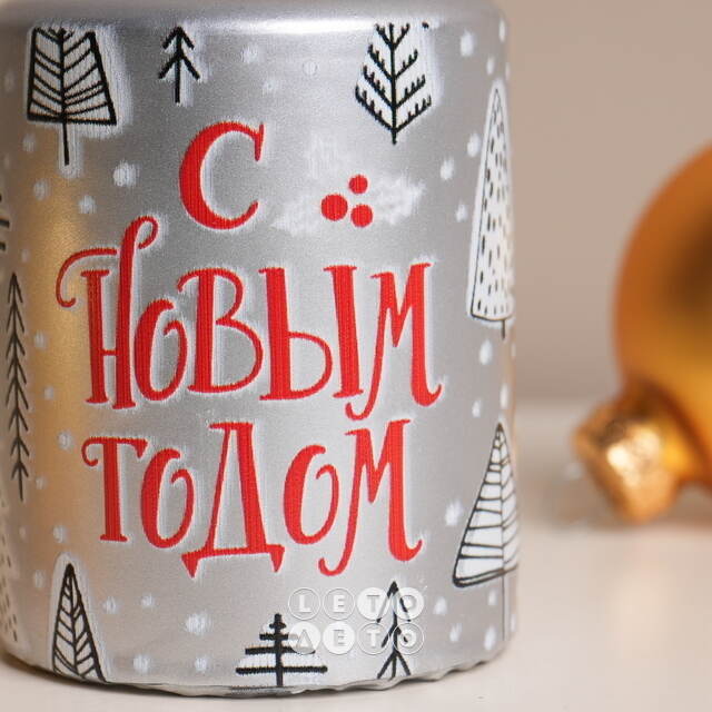 Новогодняя свеча Skandi Trees 8 см Омский Свечной