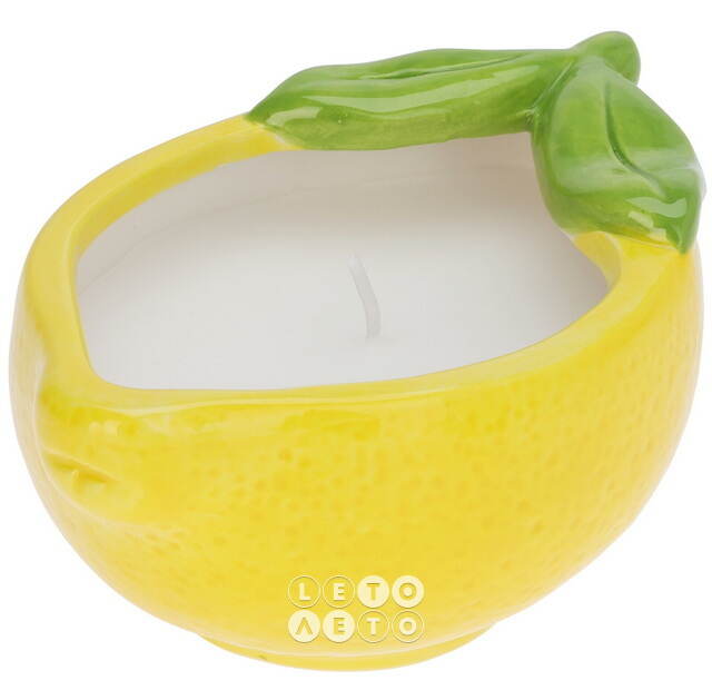 Ароматическая свеча Fruit - Лимон 14 см Koopman