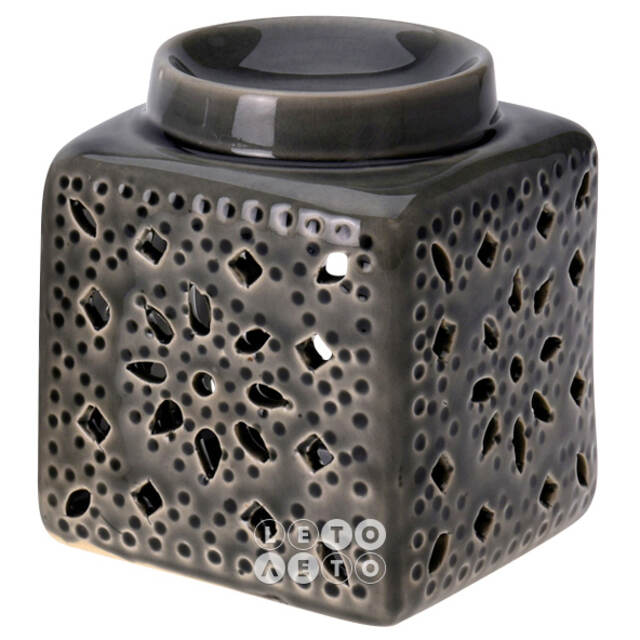 Керамический подсвечник-аромалампа Kayseri Graphite 12 см Koopman