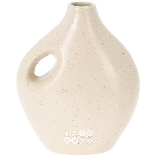 Фарфоровая ваза кувшин Cremato 20*16 см бежевая Koopman