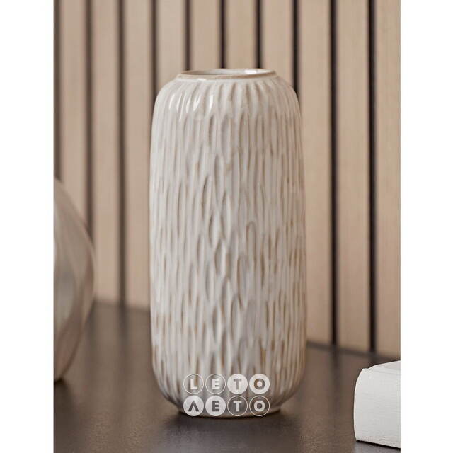 Фарфоровые вазы для цветов Creamy Pearl 9-19 см, 4 шт Boltze