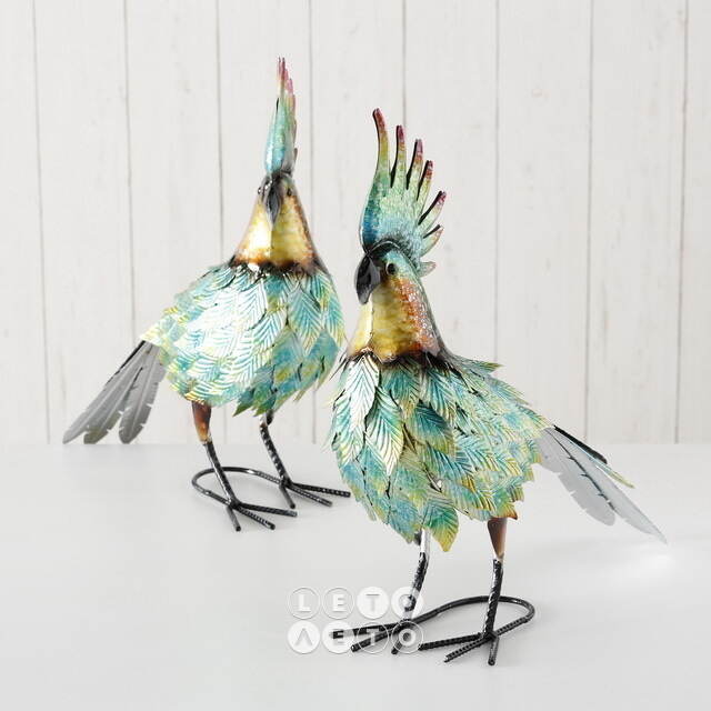 Декоративная фигура Попугай Tropic Corella 43 см Boltze