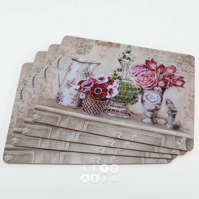 Набор сервировочных салфеток Sweet Romance: Chloe 40*30 см, 4 шт Boltze