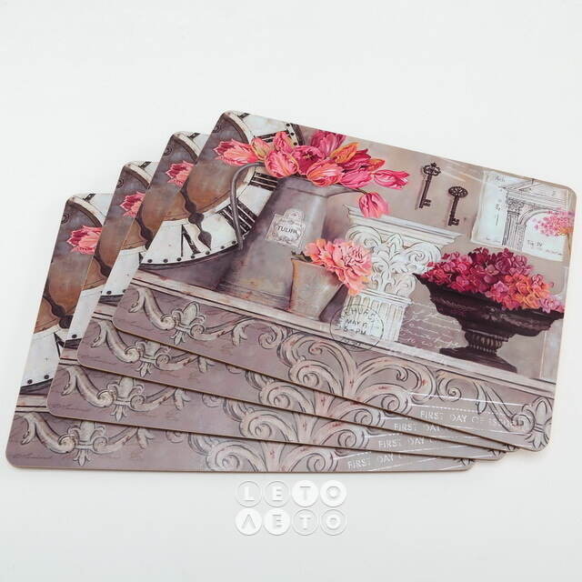 Набор плейсматов Floral Essence: Tulips 40*30 см, 4 шт Boltze