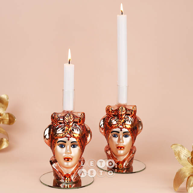 Декоративный подсвечник Mrs Sharmilla 18 см EDG