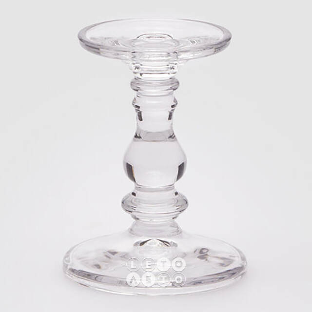 Стеклянный подсвечник Theresia 15*11 см EDG