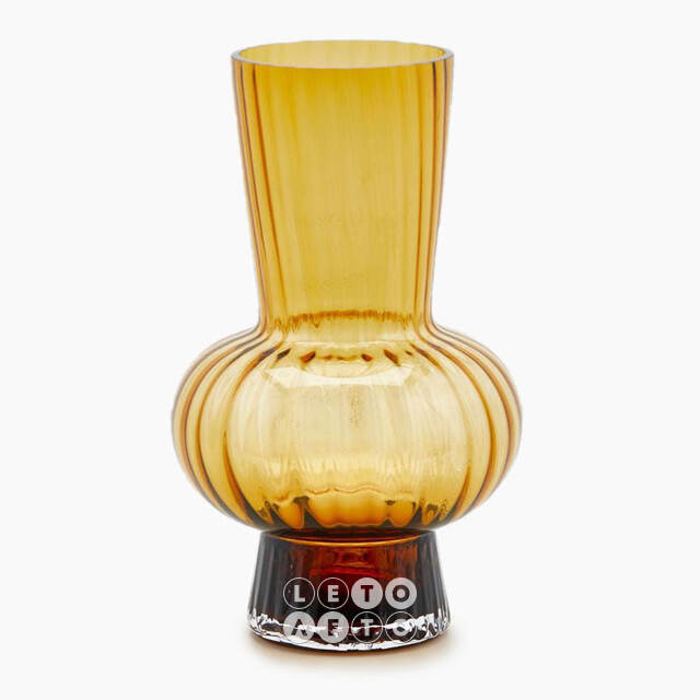 Стеклянная ваза Sfera 32 см EDG