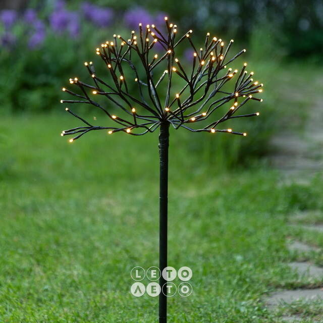 Садовый светильник Dandelion 79*44 см, таймер, IP44 Edelman