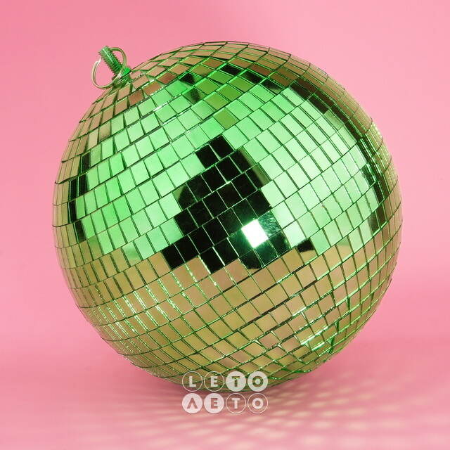 Зеркальный Диско-шар Green 20 см Edelman