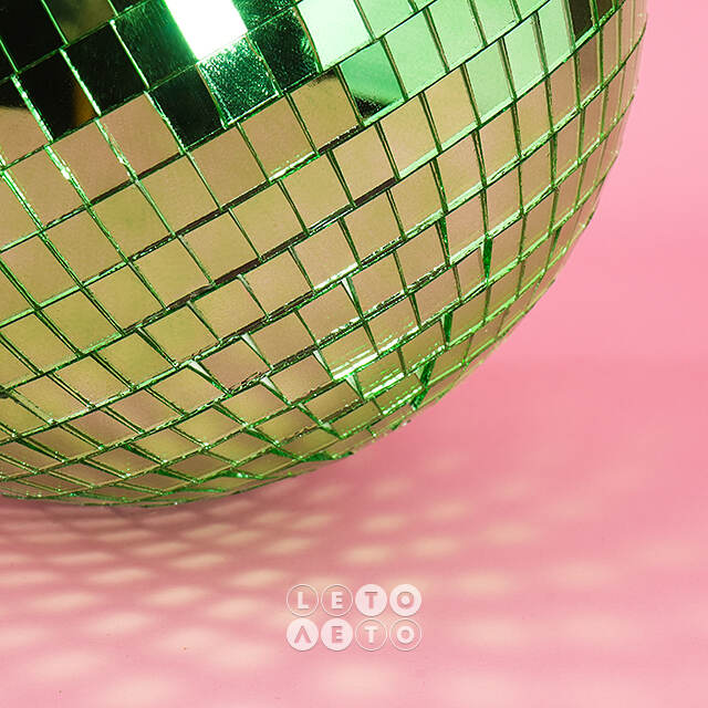 Зеркальный Диско-шар Green 20 см Edelman
