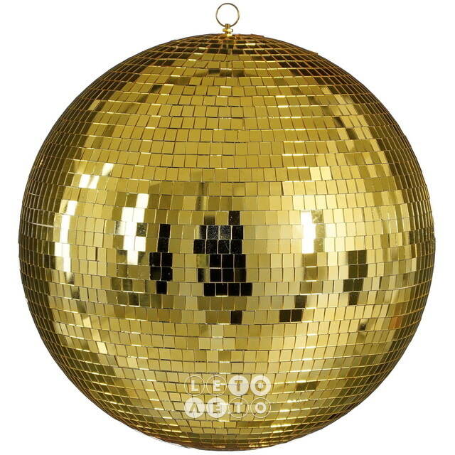 Зеркальный Диско-шар Gold 50 см Edelman