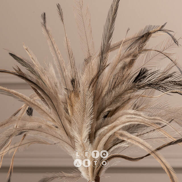 Декоративная ветка Dandelion 55 см коричневая Edelman