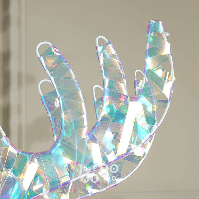 Светодиодный олень Фердинанд - Rainbow 107 см , 60 LED ламп Edelman