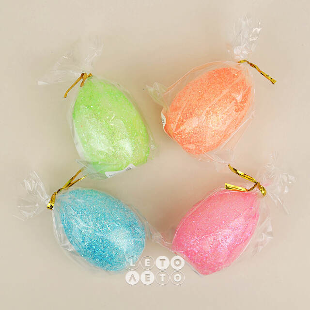 Набор пасхальных свечей Pastel Easter 7 см, 4 шт Омский Свечной