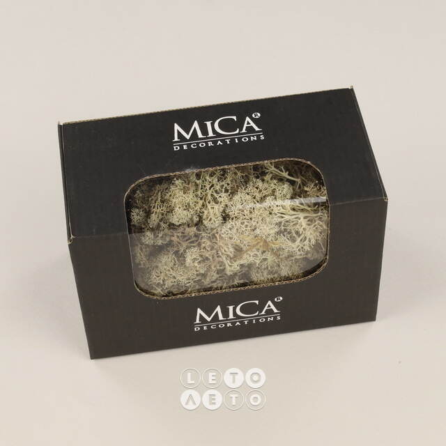 Декоративный мох Mica светлый, 50 г Edelman