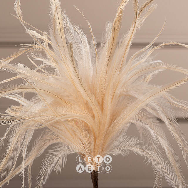 Декоративная ветка Dandelion 55 см бежевая Edelman