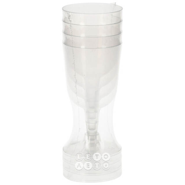 Пластиковые бокалы для вина Кристи, 4 шт, 160 мл Koopman