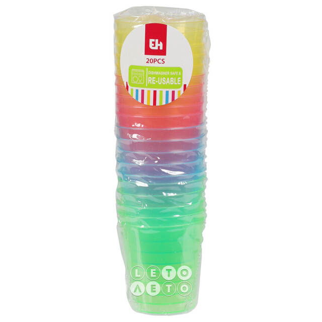 Пластиковые рюмки Holiday 30 мл, 20 шт Koopman