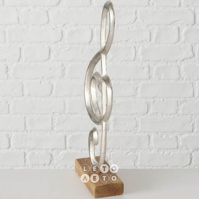 Декоративная фигура Chiave Musicale 38*15 см Boltze