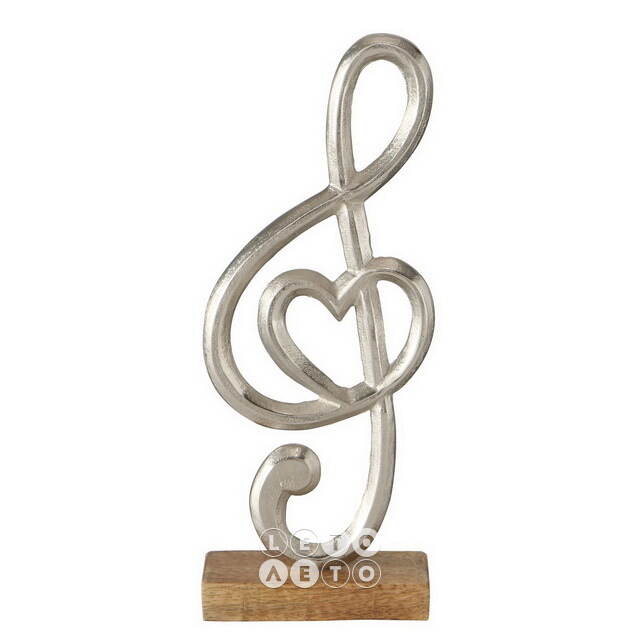 Декоративная фигура Chiave Musicale 38*15 см Boltze