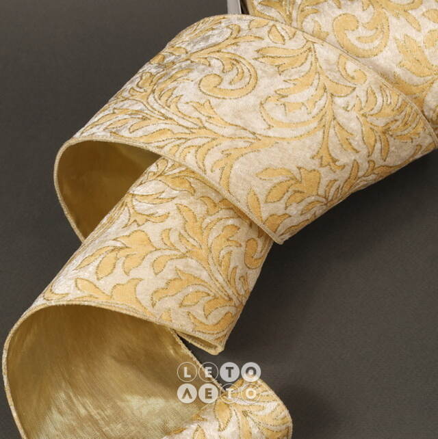 Декоративная лента Corona Friedrich 457*10 см Winter Deco