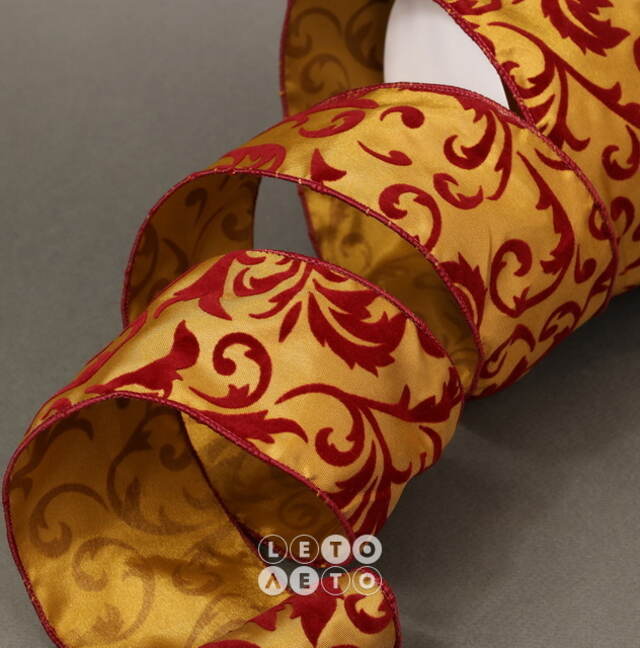 Декоративная лента Hohenberg 457*6 см Winter Deco