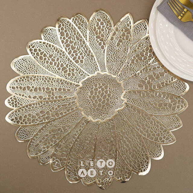 Сервировочная салфетка Fleurs Dorees 39 см, 4 шт Boltze