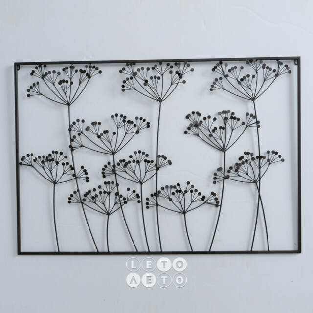 Декоративное панно Black Fennel 110*75 см Boltze