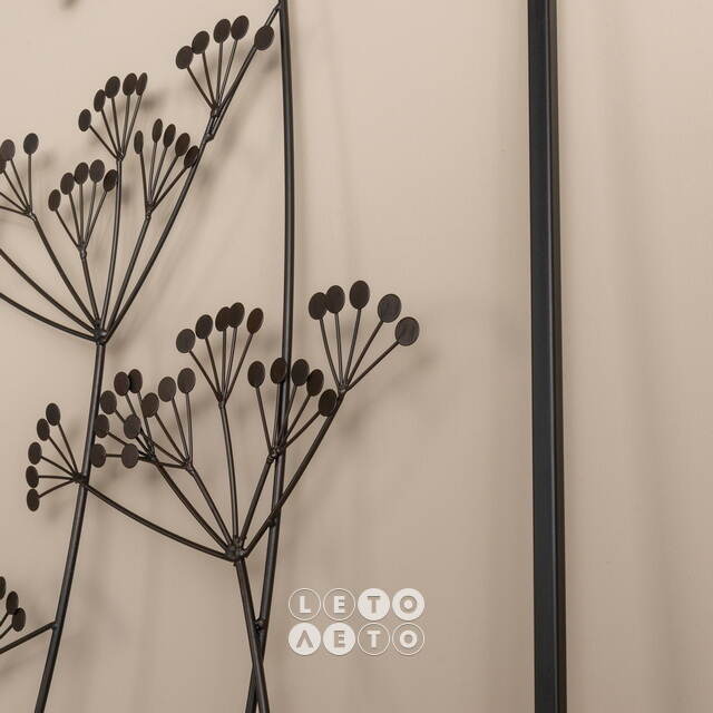 Декоративное панно Black Fennel 110*75 см Boltze