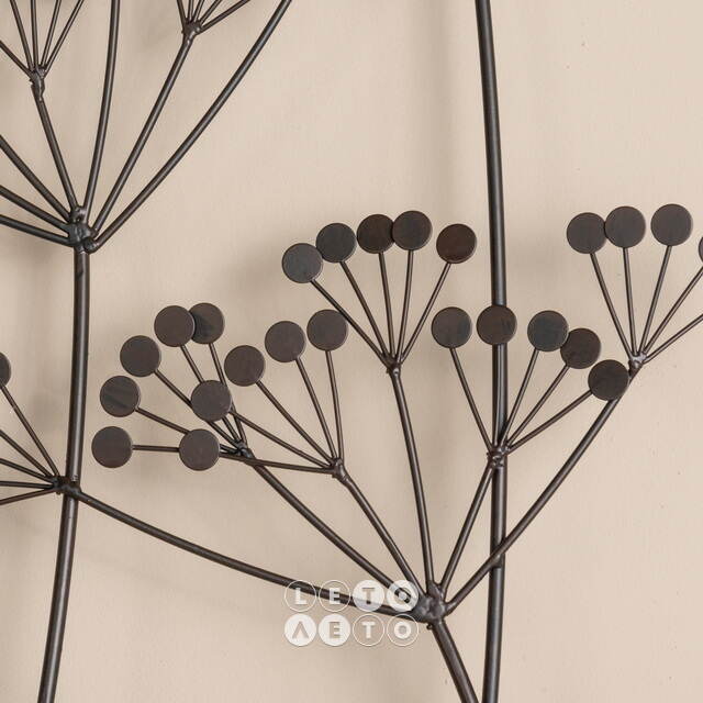 Декоративное панно Black Fennel 110*75 см Boltze