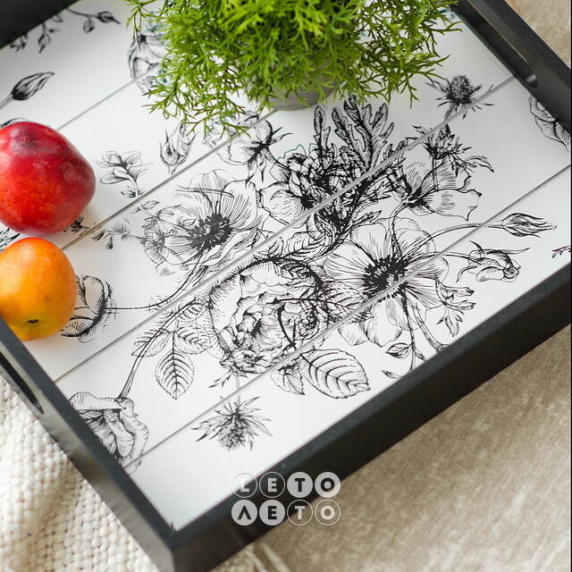 Складной столик-поднос De Fleurs 36*30 см Boltze