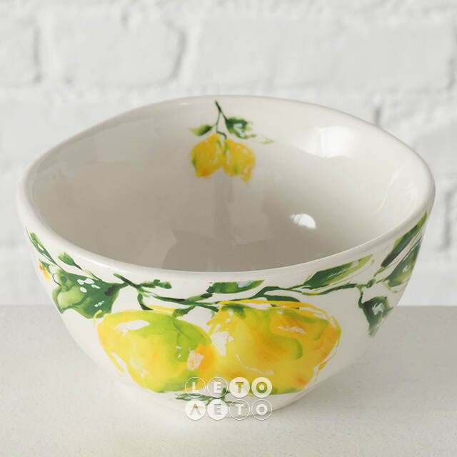 Керамический салатник Armando Lemony 14*8 см Boltze
