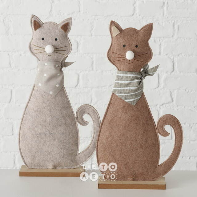 Декоративная фигура Кот Mr Meow 40 см Boltze