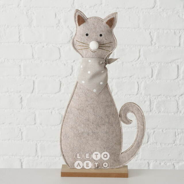 Декоративная фигура Кошка Mrs Meow 40 см Boltze