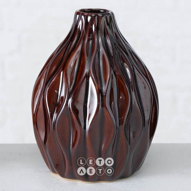 Фарфоровая ваза Masconni Dark 15 см Boltze