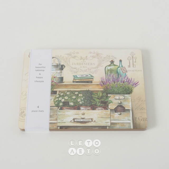 Набор плейсматов Summer Garden: Provence 40*30 см, 4 шт Boltze