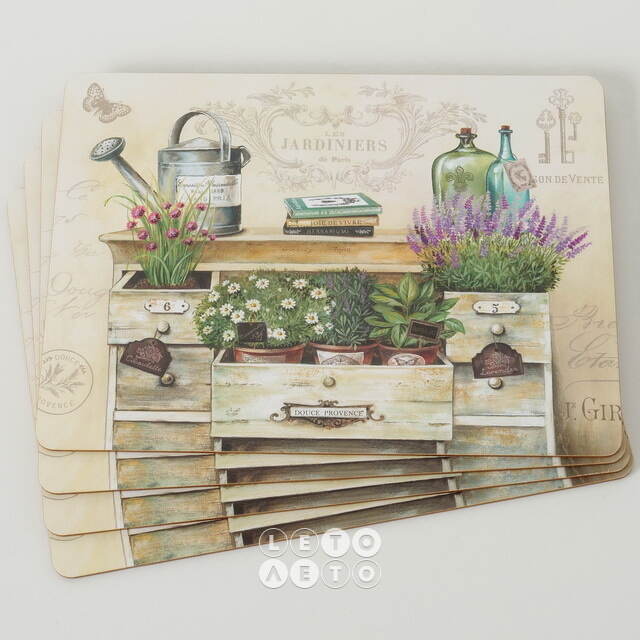 Набор плейсматов Summer Garden: Provence 40*30 см, 4 шт Boltze