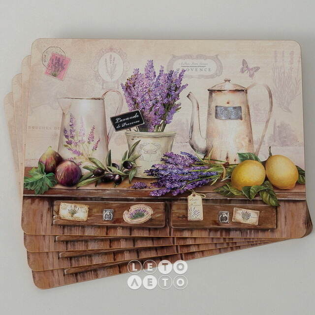 Набор плейсматов Lavender Brunch 40*30 см, 4 шт Boltze