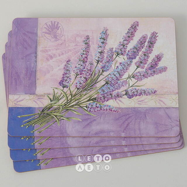 Набор плейсматов Lavender Desire 40*30 см, 4 шт Boltze