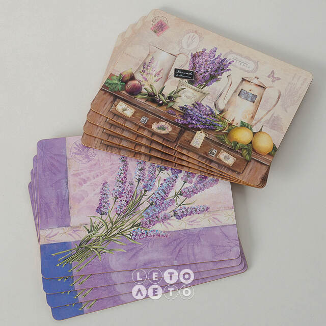 Набор плейсматов Lavender Brunch 40*30 см, 4 шт Boltze