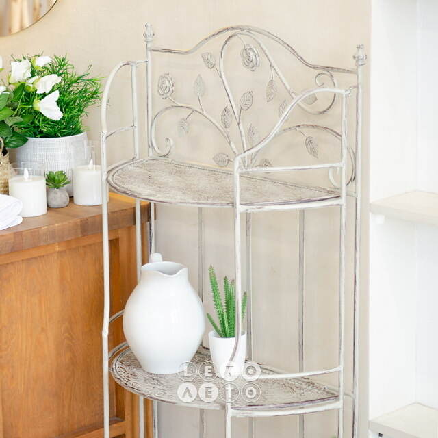 Металлический стеллаж для цветов Rosee 116*60 см Boltze