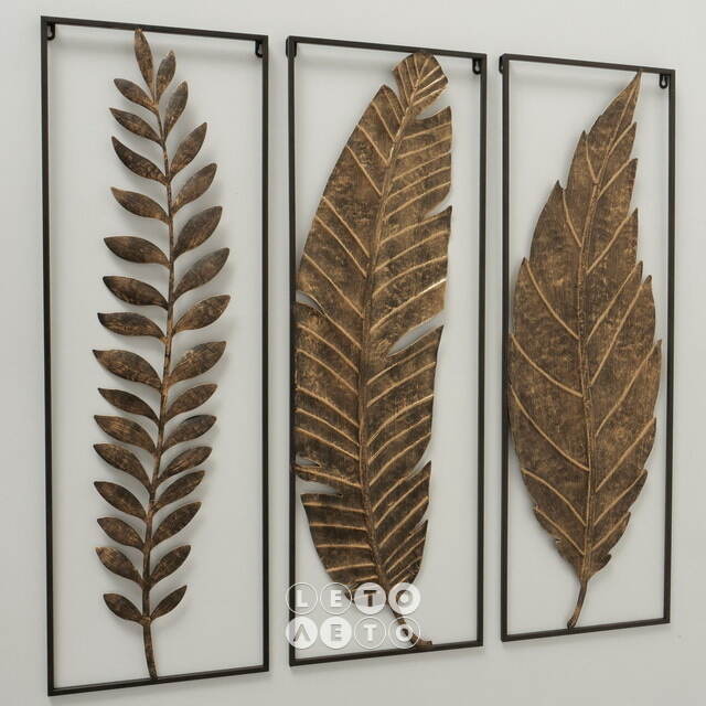 Декоративное панно Rocas Coloradas 90*30 см, 3 шт Boltze