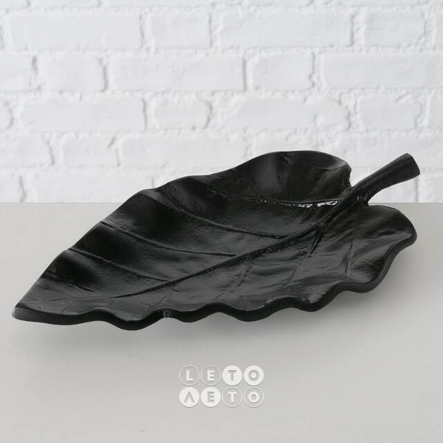Декоративный поднос Bruscarolo Black 27 см Boltze