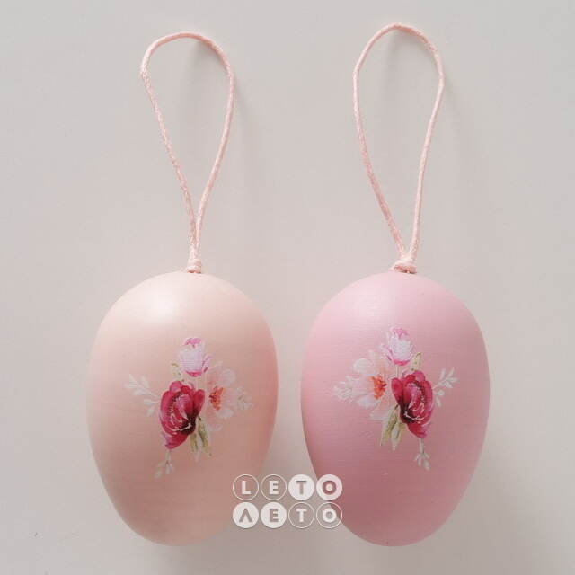 Пасхальные украшения Яйца Tenero Easter 6 см, 12 шт, подвеска Boltze
